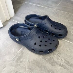 Navy Blue Crocs